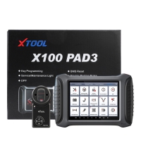 XTOOL X100 PAD 3 car Key Programmer X100 PAD III tablet Key Anti-Theft Machine With EEPROM Adapter And KC100 Update Online No Vehicle Limitation