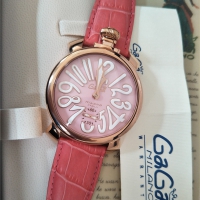 GaGa Milano Manuale 48mm luxury wrist watch Stainless Steel Mechanical Movement Men's Watch fashion gaga watch