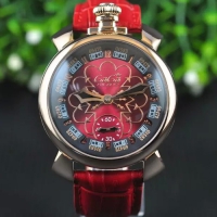Italy Gaga Milano Brand watch Most popular round big dial gaga watch fashion mechanical watch for men and women Luxury watches gaga gold case wristwatch