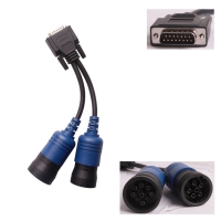 PN 405048 6- and 9-pin Y Deutsch Cummins Adapter OBD2 PN 405048 6- and 9-pin Y Deutsch Adapter for XTruck/NEXIQ 125032 USB Link Truck Diagnose Interface