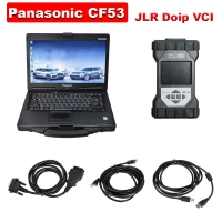 Genuine JLR DoiP VCI SDD Pathfinder Interface Plus Panasonic CF53 Laptop Installed JLR SDD And Pathfinder software For Jaguar Land Rover