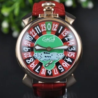 Italy Gaga Milano Brand watch Most popular round big dial gaga watch fashion mechanical watch for men and women Luxury watches