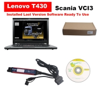 Scania SDP3 VCI3 Truck Diagnostic Tool With Lenovo T430 Laptop Well installed Scania SDP3 2.51.1 Download Software Ready To Use