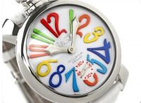 GAGA! New fashion style Gaga milano watches big dial 4.8cm 3D number gaga watch for men manual mechanical watch