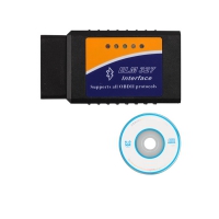 ELM327 Bluetooth OBDII Scanner V1.5 Bluetooth ELM327 OBD2 Car Diagnostic Interface Code scanner With ELM327 V2.1 Software