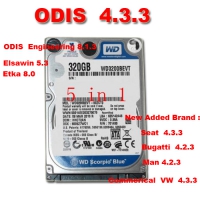 ODIS VW AUDI 5 in 1 ODIS 4.3.3 Software VAG ODIS 4.3.3 Download Software With ODIS Engineering 8.1.3 Download, Elsawin 5.3, Etka 8.0 Software