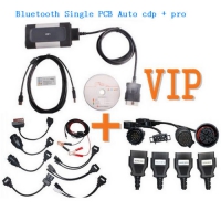 VIP order Single PCB Bluetooth Autocom CDP Pro 2015.3 + Autocom Car cables + Autocom Truck cables